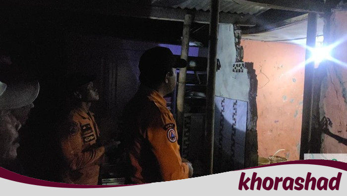 Angin Kencang Menerjang Puncak Bogor, 3 Rumah Warga Rusak, 1 Keluarga Terpaksa Ngungsi