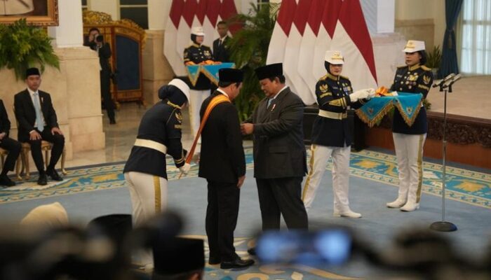 Ketua DPD Terpilih sebagai Penerima Bintang Republik Indonesia Utama dari Prabowo