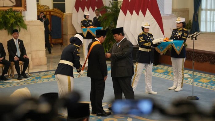 Ketua DPD Terpilih sebagai Penerima Bintang Republik Indonesia Utama dari Prabowo