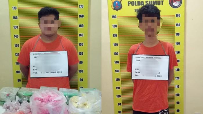 Grebek Besar Polda Sumut, 10 Kg Sabu dan 24 Ribu Ekstasi Ditemukan