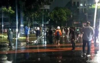Tragedi Ojol Tewas, Rekan-rekannya Protes di Brimob Kwitang