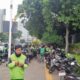 Ribuan Ojol Bergerak dari TPU Karet Bivak, Demo ke Polda Metro Deklarasikan Solidaritas