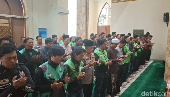 Kapolresta Bogor & Ojol Gelar Doa Gaib, Harapkan Kebangkitan Affan Kurniawan
