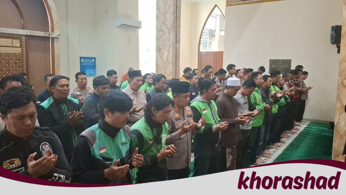 Kapolresta Bogor & Ojol Gelar Doa Gaib, Harapkan Kebangkitan Affan Kurniawan