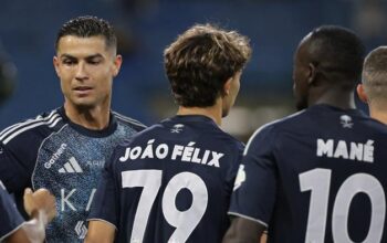 **Joao Felix dan Ronaldo Bersinar, Al Nassr Kecayangkan Al Taawoun 5-0**
