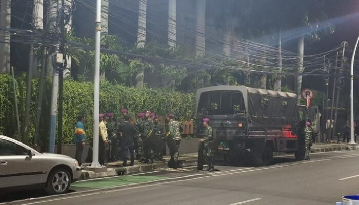 HMI Blokade Jalan, Marinir Berjaga di NasDem Tower: Tegangnya Atmosfir di Medan
