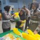 2 Ton Beras dari Ditlantas Polda Riau, Gerakan Pangan Murah Beri Harapan Baru.