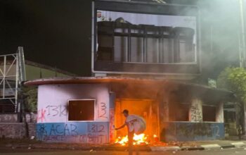 Pospol Ciceri Kota Serang Terbakar, Gubernur Banten Minta Kondusifitas