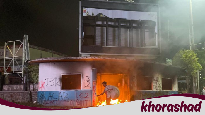 Pospol Ciceri Kota Serang Terbakar, Gubernur Banten Minta Kondusifitas