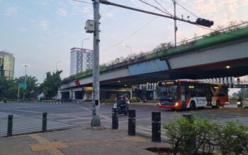 Kondusi Mako Brimob Kwitang Lancar, Lalin Pagi Ini Tetap Konduksi