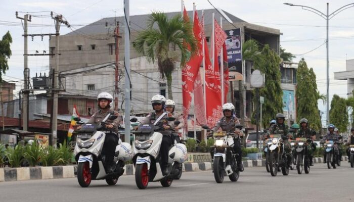 Skala Besar, TNI-Polri Ciptakan Dumai Tanpa Rasa Takut!