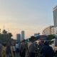 Ada Demo Depan Gedung DPR, Lalin di Jalan Gatsu Arah Slipi Tersendat – Update 1