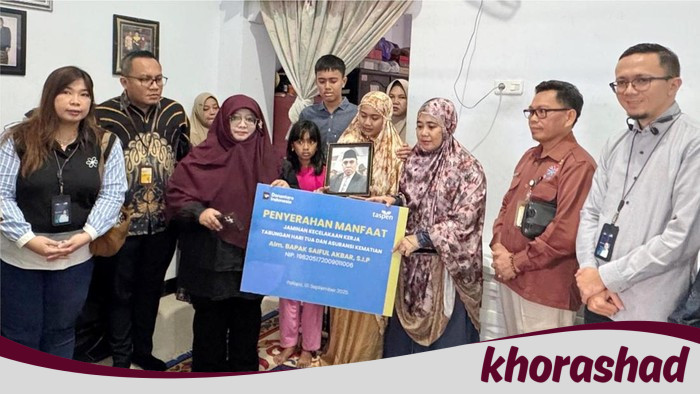 TASPEN Berikan Santunan pada Keluarga yang Terdampak Unjuk Rasa di Makassar