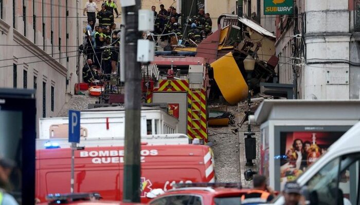 Darurat Portugal! Kereta Tabrak Gedung, 15 Orang Meninggal dalam Sekejap