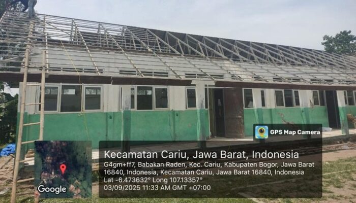 “Viral bangunan SDN di Cariu, Pemkab Bogor Terpaksa Perbaiki karena Tak Beratap!”