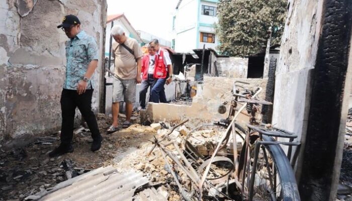 Serpong Kebakaran Asrama Polisi, Pilar Cek Korban dan Pastikan Bantuan Optimal
