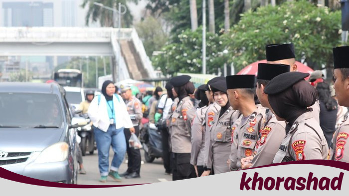 1.371 Personel Dikerahkan, Polisi Jamin Aman Demo DPR, Apakah Benar?
