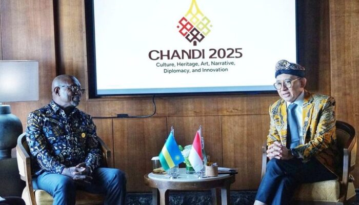 Dukung CHANDI 2025, Indonesia-Rwanda Perkuat Kerjasama Budaya