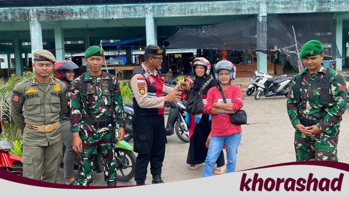 Sinergitas 3 Pilar, TNI-Polri-Satpol PP Patroli Cipta Kondisi di Meranti - Update 2