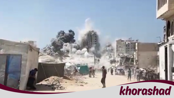 **Israel Kembali Serang Gedung Pencakar Langit di Gaza, Menara Soussi Jadi Sasaran**