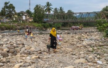 Sungai Ciujung Jadi rumah Buaya, BPBD Serang Imbau Warga Hati-hati!