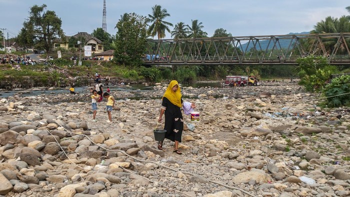 Sungai Ciujung Jadi rumah Buaya, BPBD Serang Imbau Warga Hati-hati!