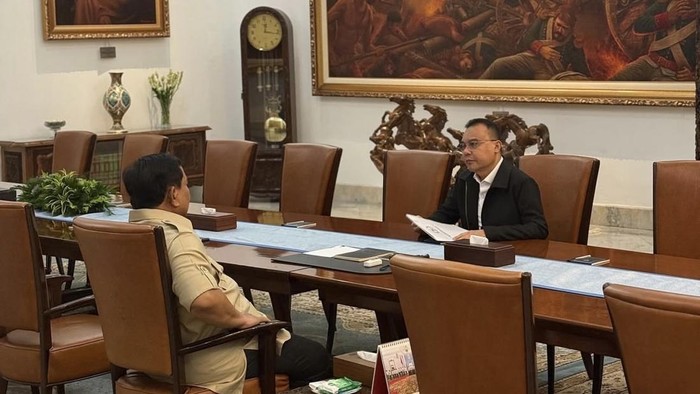 Dasco Temui Prabowo di Istana, Bahas Apa? - Update 1