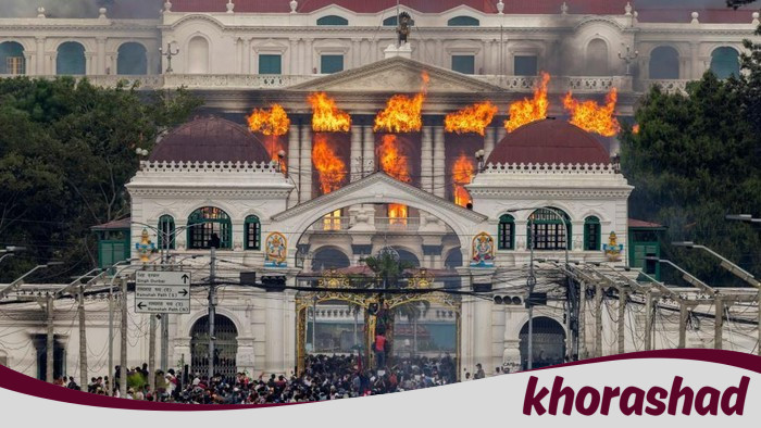 Nepal Berkobar! Demo Brutal Menyerang Gedung DPR dan Menteri Terancam