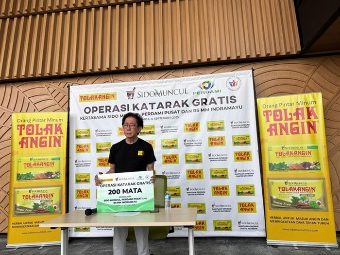 **Sido Muncul Bawa Cahaya Baru, 200 Pasien Katarak di Indramayu Terlayani Gratis**