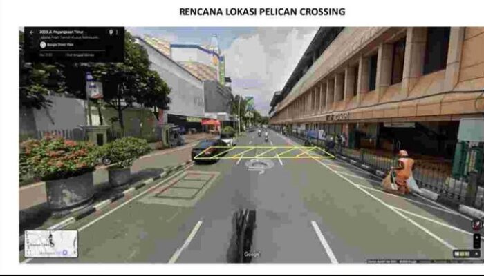 Pemprov DKI Coba Pelican Crossing di Cikini, Solusi Baru Lalu Lintas?