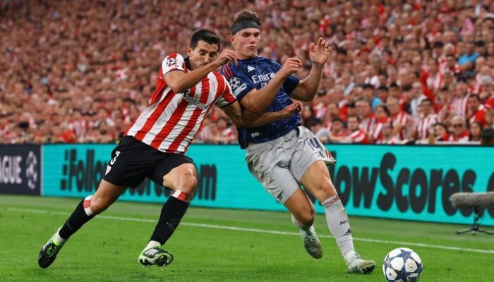 “Kekerasan di Lapangan: Viktor Gyokeres Terluka dalam Pertandingan Bilbao Vs Arsenal”