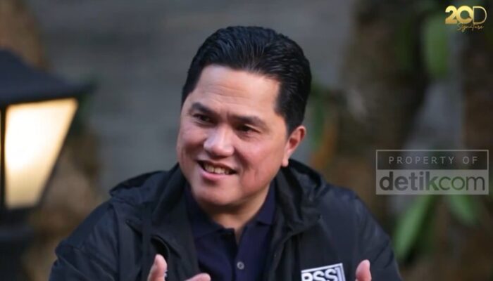 Erick Thohir Rangkap Menpora-Ketum PSSI, Andre Rosiade: Tunggu Mekanisme FIFA – Update 2