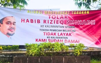 Kontroversi Melejit! Muncul Penolakan Kedatangan Habib Rizieq di Tarakan, Panitia Buka Suara