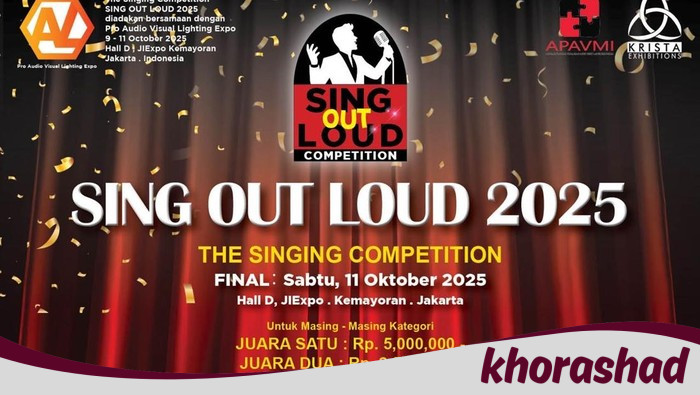 Dari Krista Exhibitions, SING OUT LOUD Siap Goyang Dunia PRO AVL 2025!