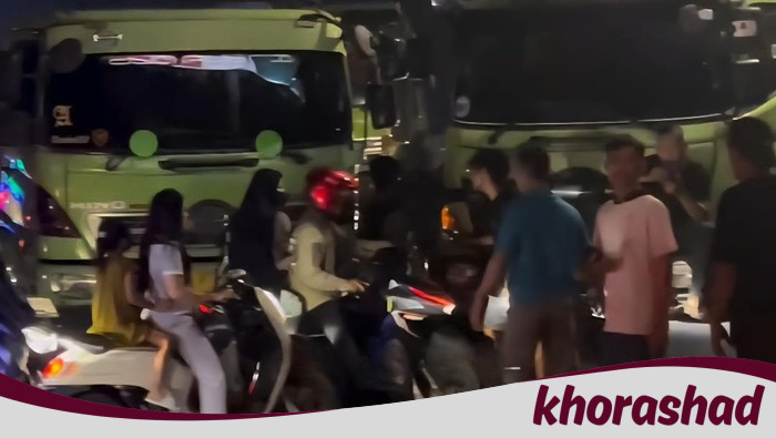 Konflik Sopir Truk Tambang, Jalan Parung Panjang Terhenti