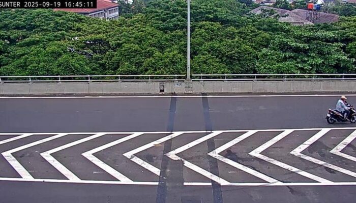 Viral, Motor Nyelonong Masuk Tol Priok dan Melawan Arah! Polisi Tertegun, Begini Kronologinya