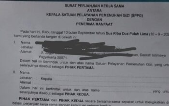 Beredar Surat Rahasiakan Keracunan MBG, Pemkab Sleman Minta Klarifikasi BGN – Alternatif 2