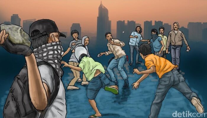 5 Remaja Tertangkap dalam Tawuran Membara di Jembatan Tongkek Jatinegara: Kebuntuan atau Perubahan?