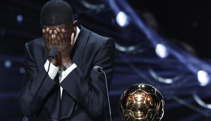 Cedera tak Henti, Namun Ousmane Dembele Tetap Menangkap Ballon d’Or!