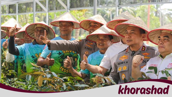 Petani Riau Bersatu, Kapolda Hadiri Perayaan Hari Tani di Tabung Harmoni Hijau