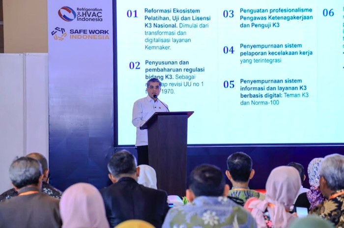 Transformasi Ekosistem Sertifikasi K3 Menjadi Prioritas Menaker