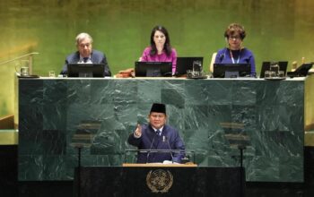 Dari PBB, Prabowo: Indonesia Tetap Prasangka Perdamaian