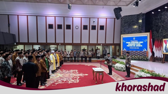 Pramono Kukuhkan Pengurus FKUB, Bisa Jadi Role Model Kerukunan Nasional?