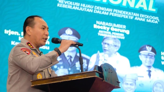 Kapolda Riau: 'Revolusi Hijau' Solusi Krisis Lingkungan Masa Kini