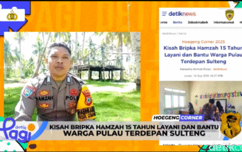 Dari 15 Tahun di Pulau Terdepan Sulteng, Bripka Hamzah: “Ini Ibadah yang Sebenar-benarnya”