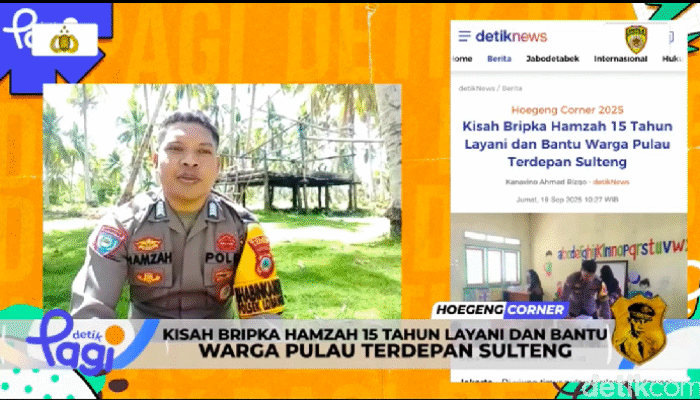 Dari 15 Tahun di Pulau Terdepan Sulteng, Bripka Hamzah: “Ini Ibadah yang Sebenar-benarnya”