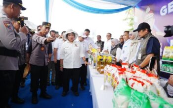 1.386 Ton Beras SPHP dari Polri, Gerakan Pangan Murah Tengah Panen Raya Kuartal III