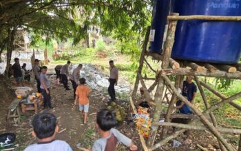 Polres Bogor Beraksi! Ciptakan Sumur Bor Sebagai Solusi Krisis Air Bersih di Tapos
