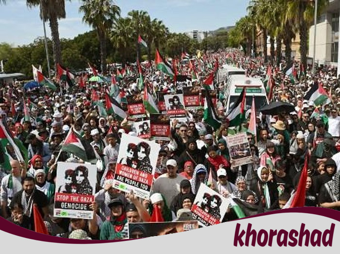 Ribuan Demo di Afsel, 3 Ribu Orang Desak Tutup Kedubes Israel: Solidaritas Palestina Mempertemukan Rakyat Dunia