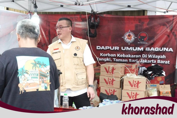 Kebakaran di Tangki Jakbar, BAGUNA PDIP DKI Buka Dapur Umum & Kerahkan Relawan - Update 2